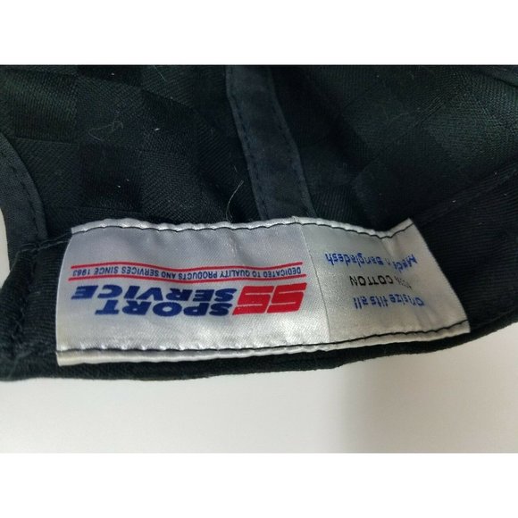 2000 Brickyard 400 NASCAR Ball Cap Hat Black Checkered Adjustable Vtg - Picture 7 of 9